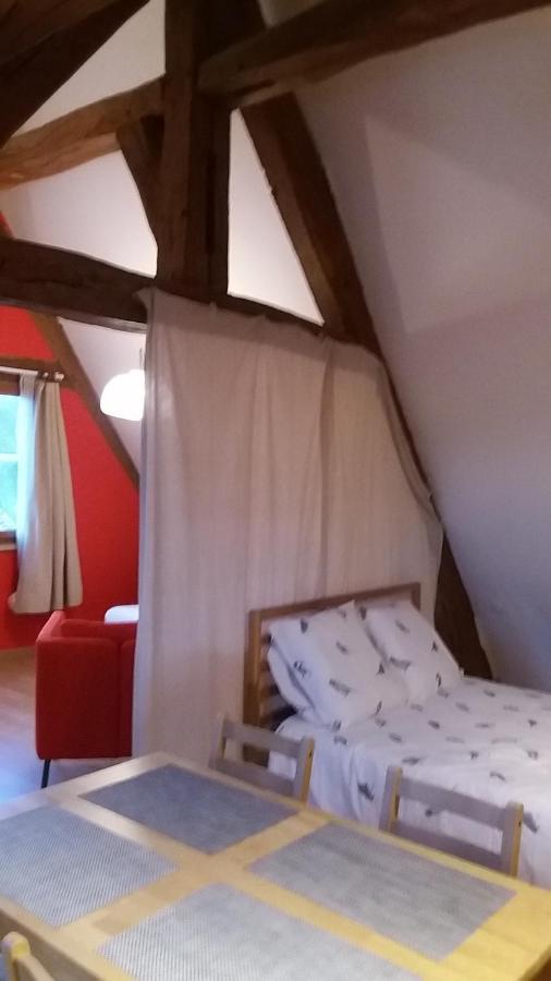 Le Charme Du Chateau Apartment Les Andelys Exterior photo